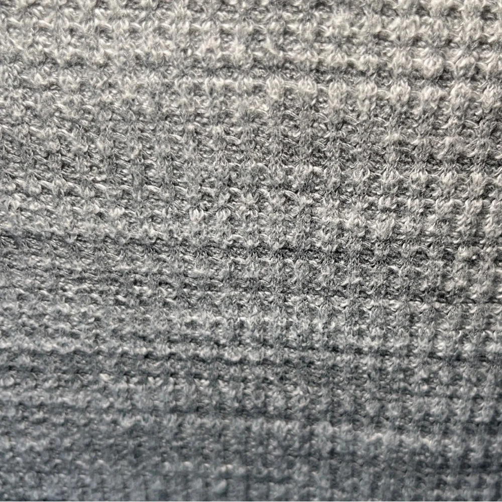 ANTHROPOLOGIE EUC Marled Grey Cowl Neck Sweater Top with Swing Hem Size Medium﻿ - Picture 8 of 12